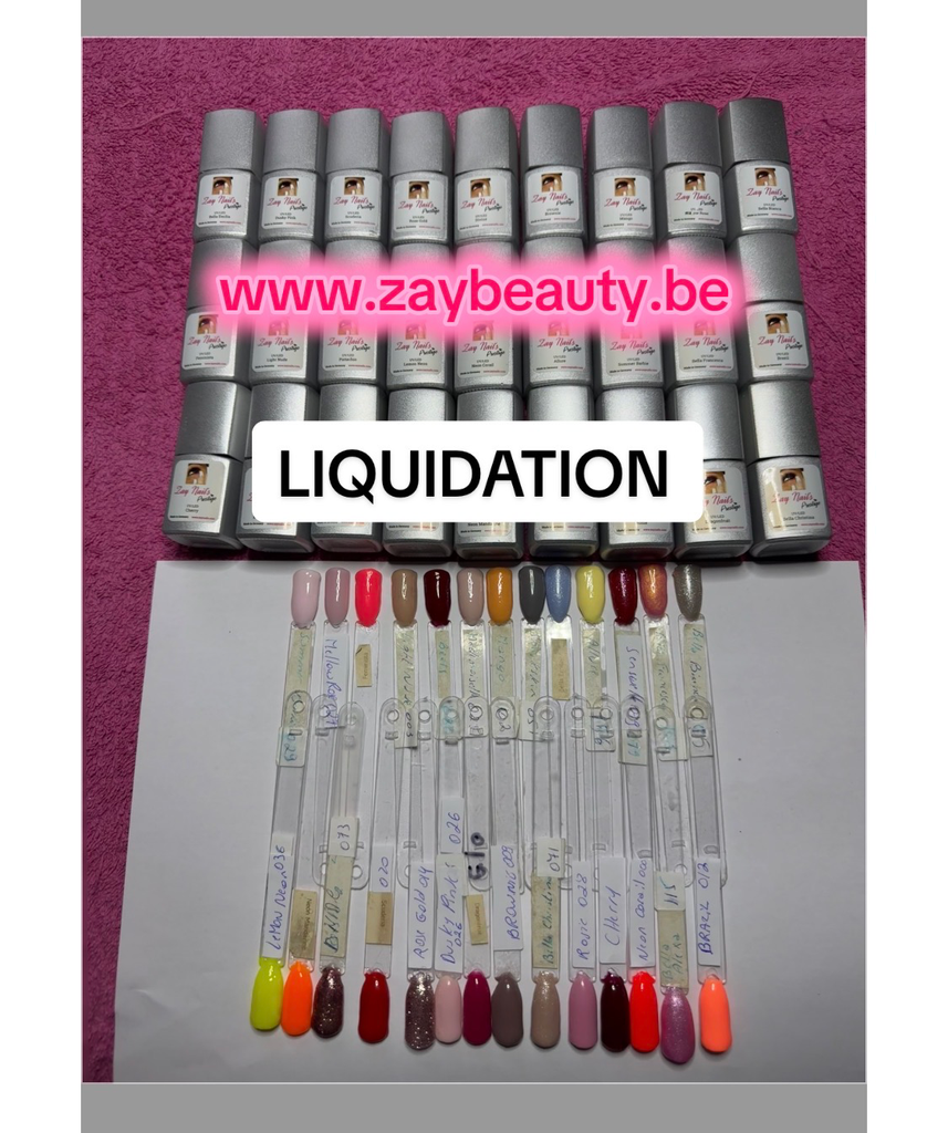 LIQUIDATION Vernis Semi Permanent 12ml Gamme Prestige